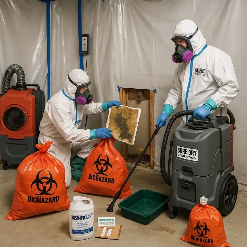 Contaminated Water Handling Protocols process in Grove City, OH