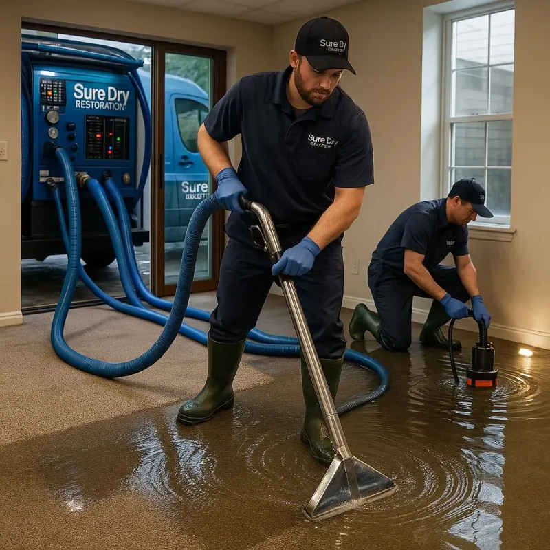 Water Extraction and Removal process in Grove City, OH
